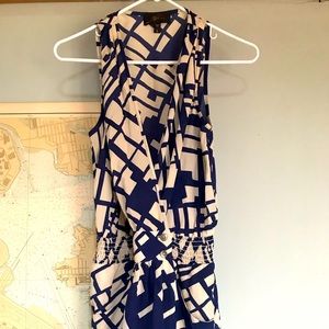 Akiko Geometric Romper - S